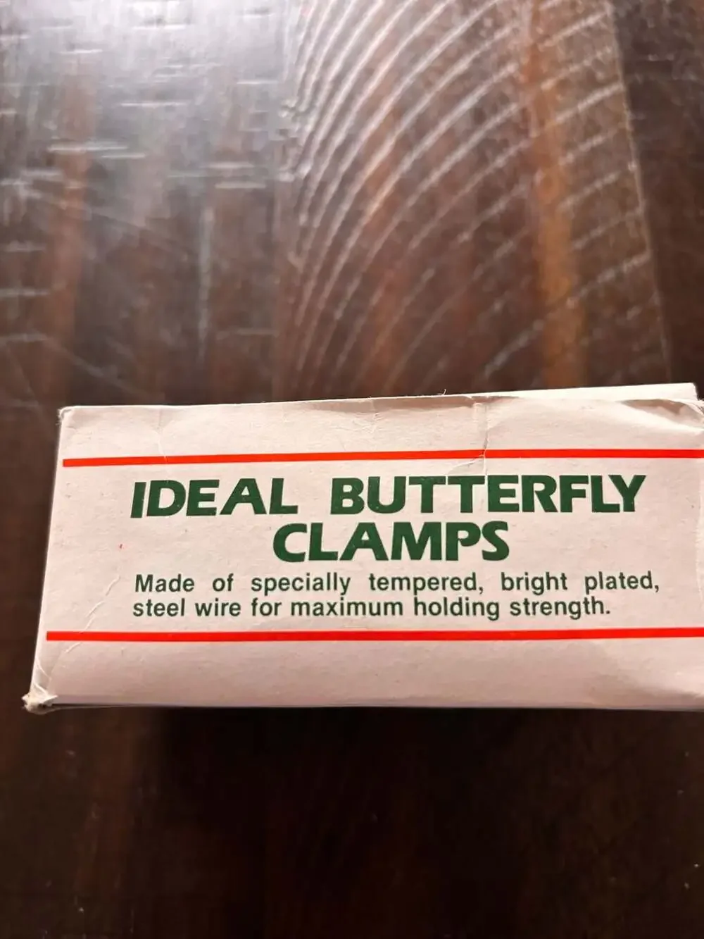 Officemate Ideal Butterfly Clamps No. 2 Medium Paper Clips, 50 Pieces